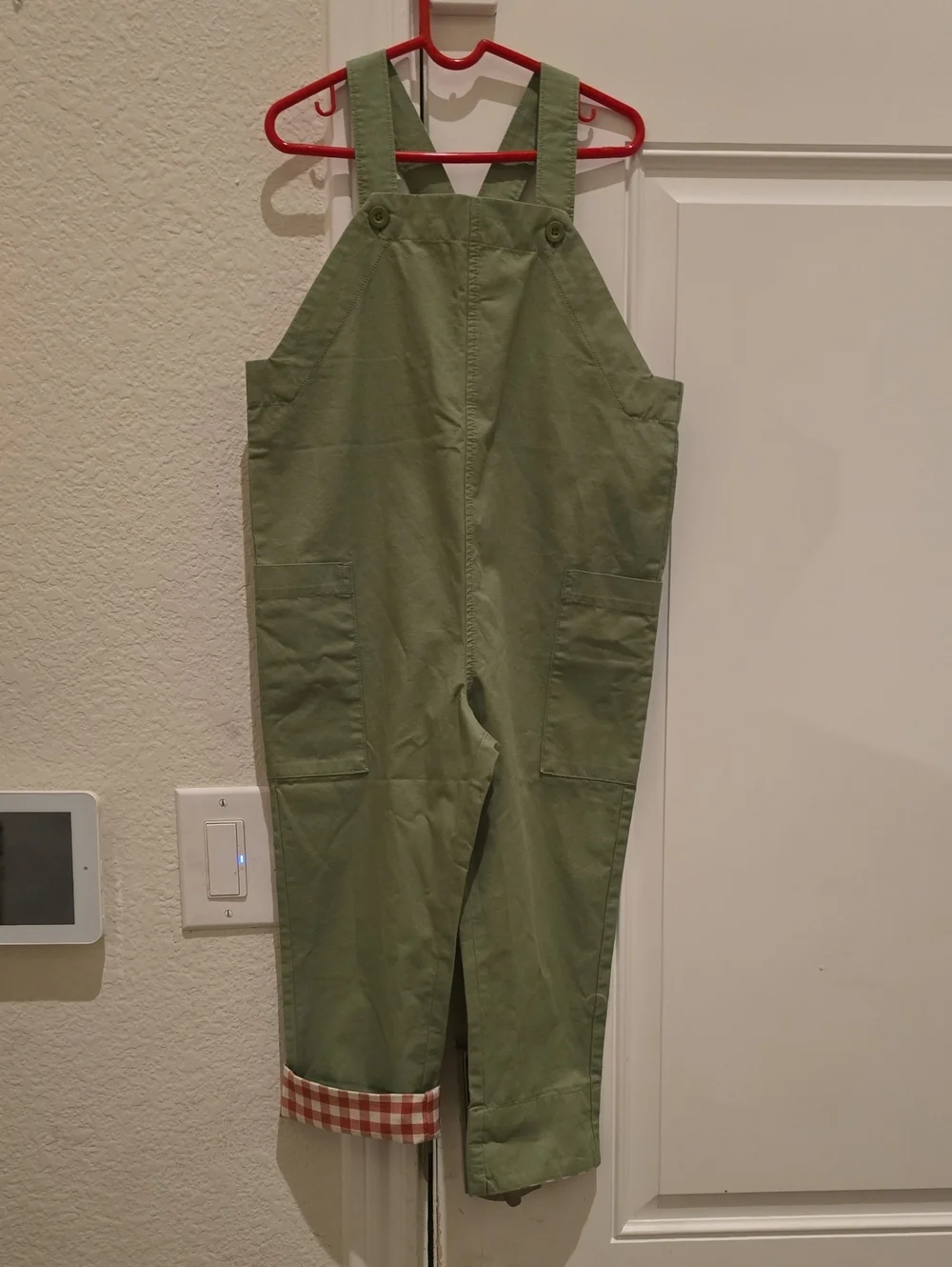 The Sunday collective Oil Green Fisherman overalls Unisex